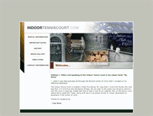 Tablet Screenshot of indoortenniscourt.com
